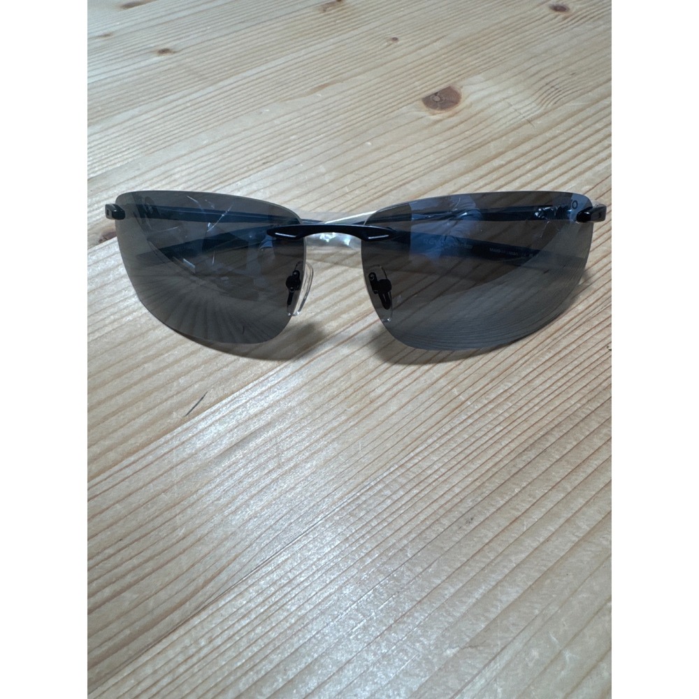 Revo Descend Z Polarized Sunglasses Black RE 1170 01 GY Men Sport Wrap 64mm
